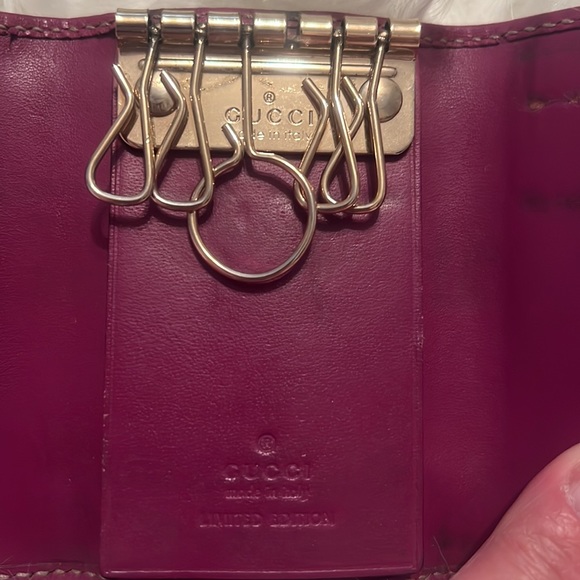 Limited Edition EUC Guccissima Key Case/ Holder - Picture 7 of 11
